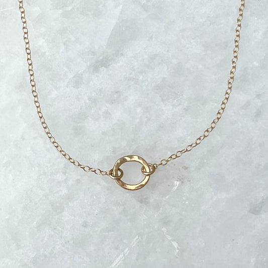 Kai Petite Mini Necklace All Gold Filed